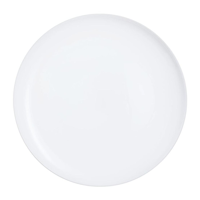 Assiette à pizza blanche 32,3 cm Friend's Time - Luminarc