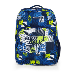 Mochila adaptable a carro Gabol VIRTUAL negra y resistente al agua