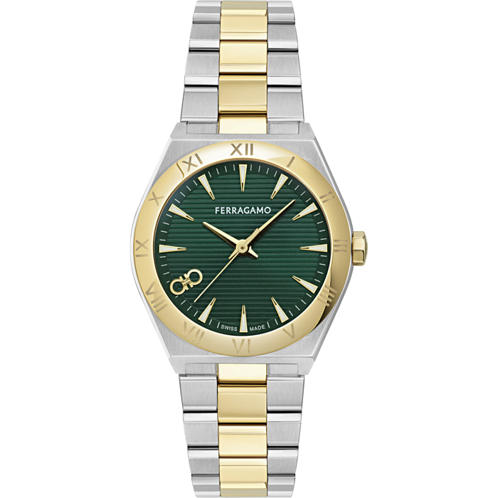 Ferragamo Orologio Analogico Al Quarzo Zb-Vega Upper East 35Mm-F