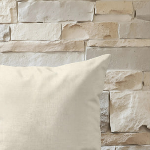 Housse de coussin 100% algodón Naturel 50x50 cm