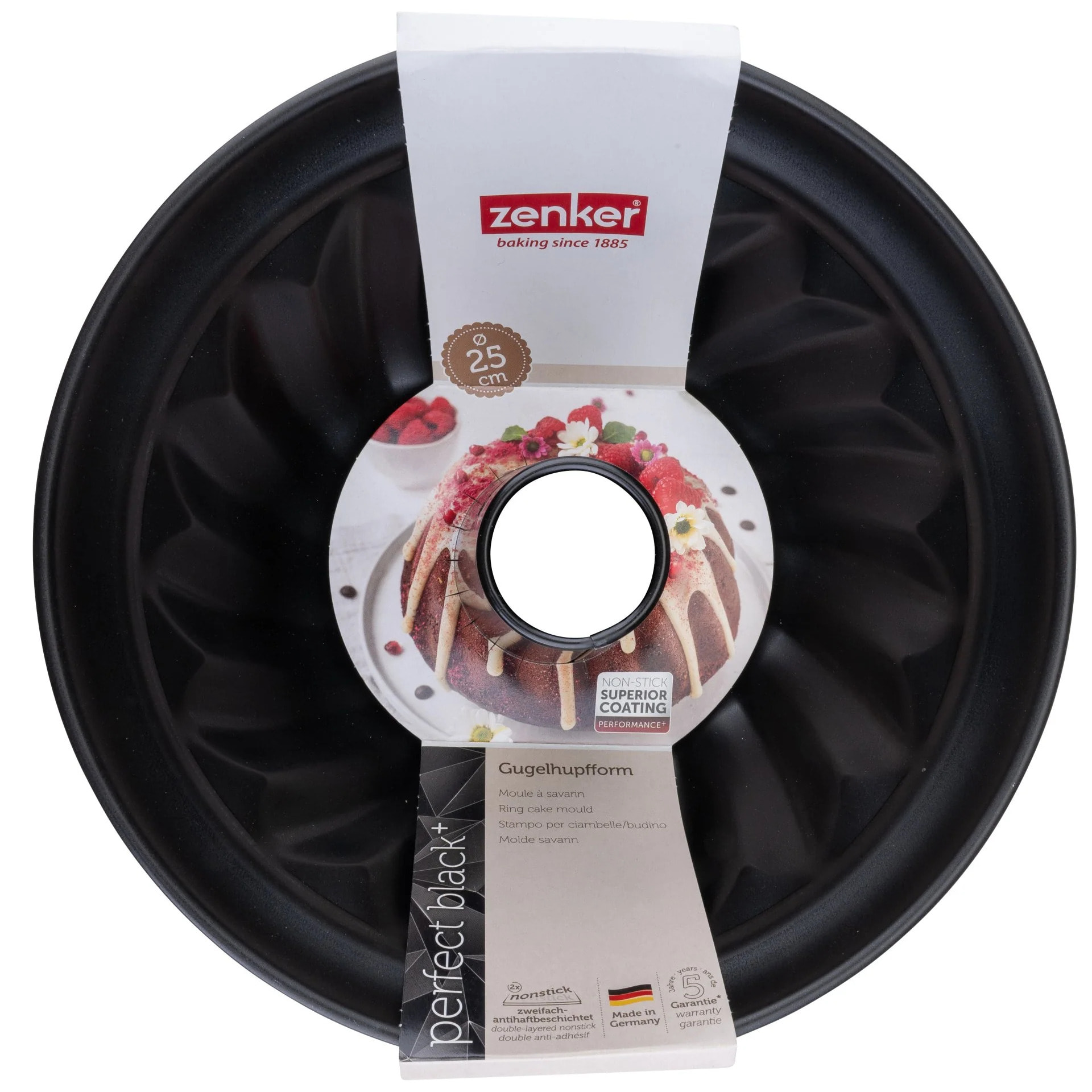 Moule à kouglof 25 cm Zenker PerfectBack+