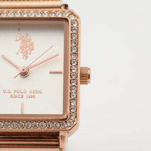 Orologio U.S. Polo Assn. In maglia milanese