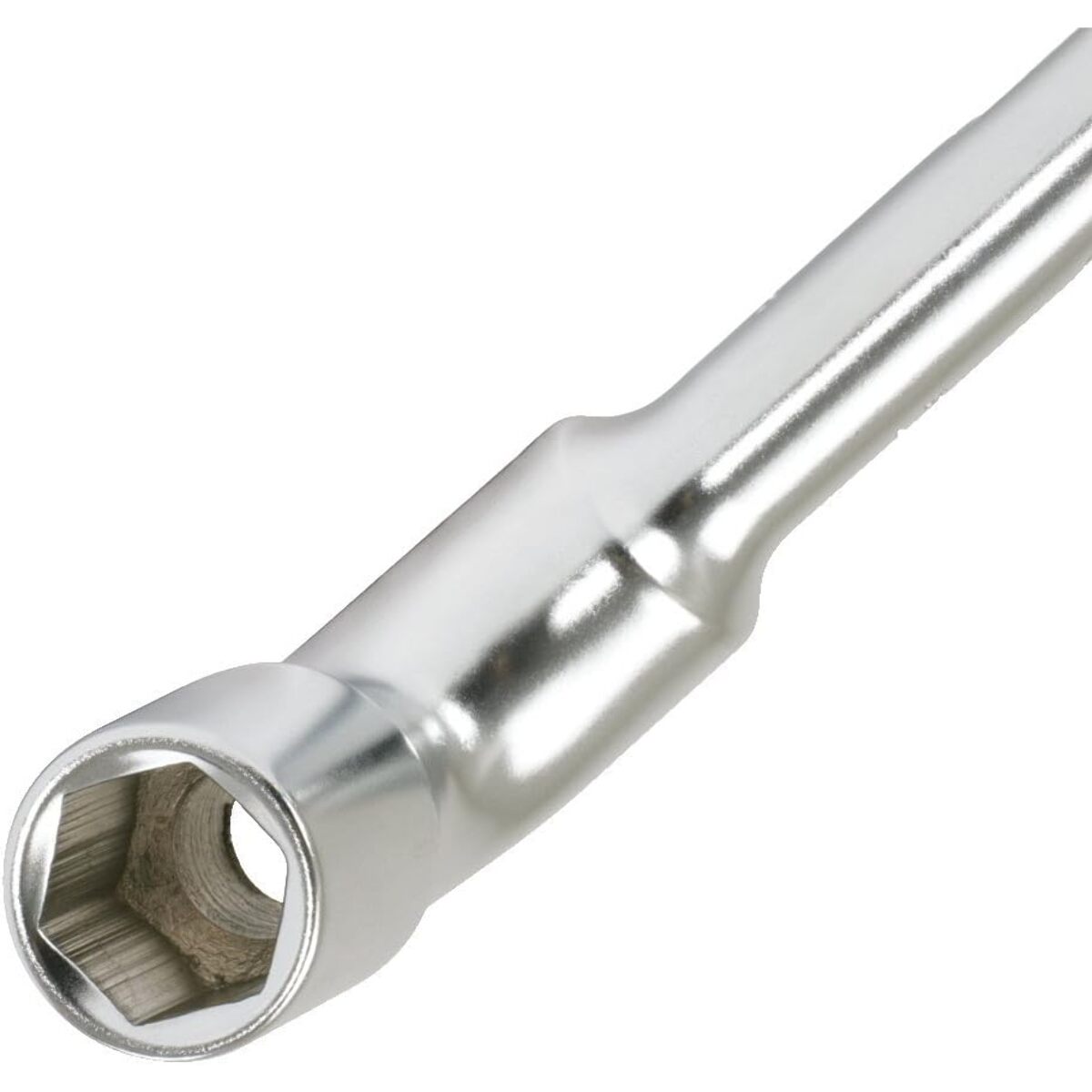 Clé à pipe débouchée chrome mat 6x6 pans - 23 mm - KS TOOLS - 517.0423