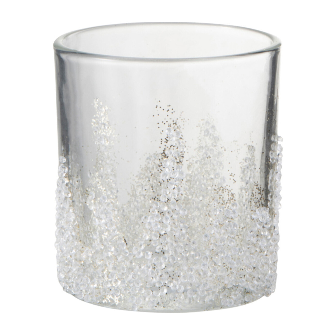 J-Line photophore Sucre Dessous - verre - transparent - medium - 2 pcs