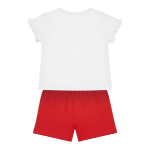 Conjunto 2 piezas Minnie Mouse - Color Blanco