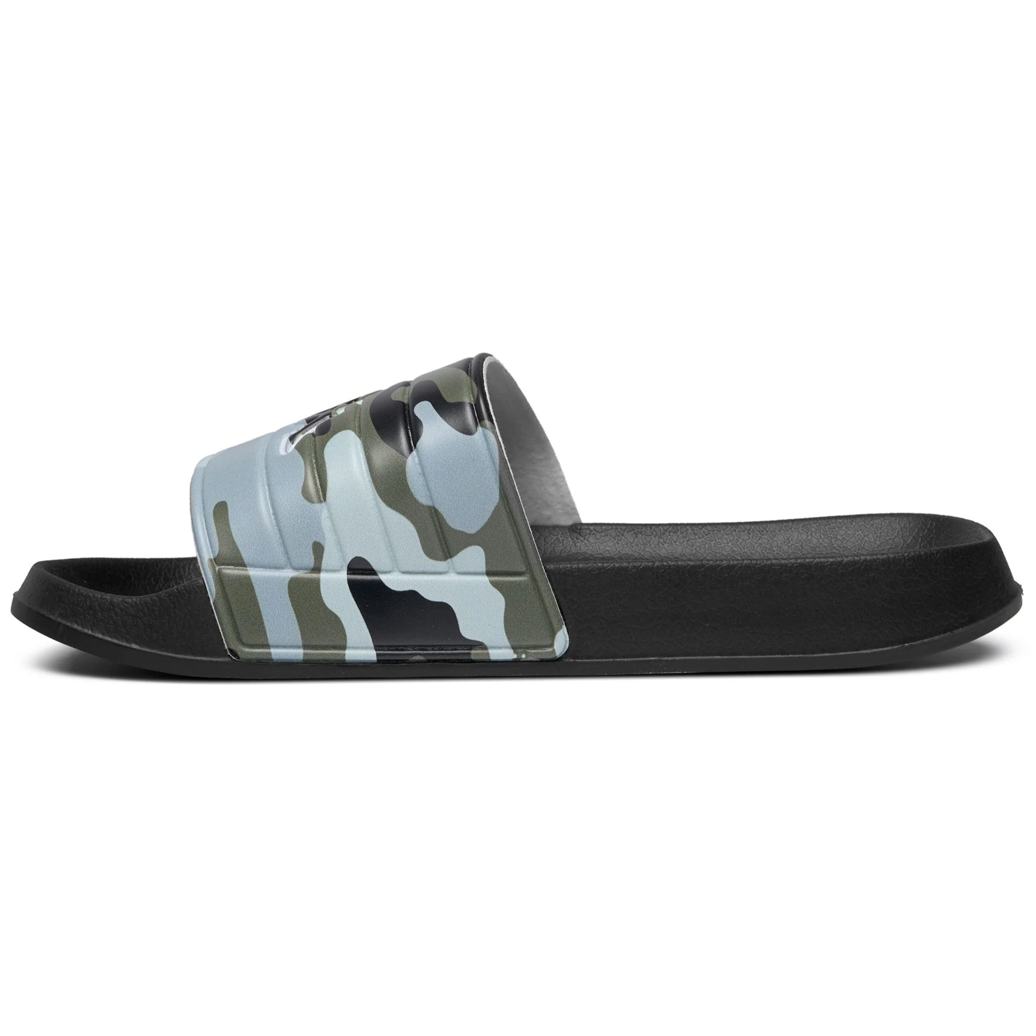 Kappa - Ciabatte Uomo Donna Nero - Logo Noles Camo