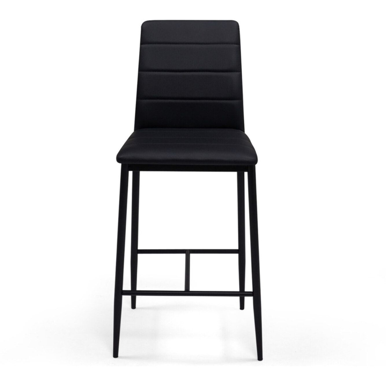 Tabourets de bar Regilux noirs - lot de 4