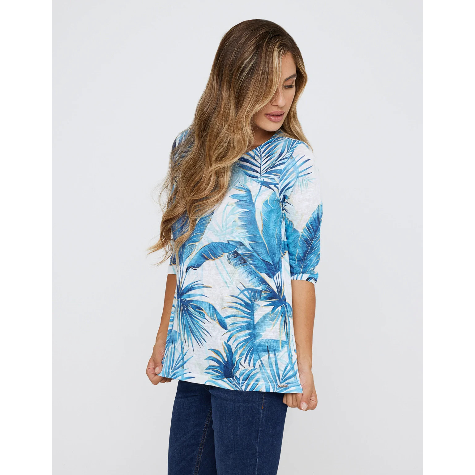 Camiseta Media Manga Estampada - Albentosa