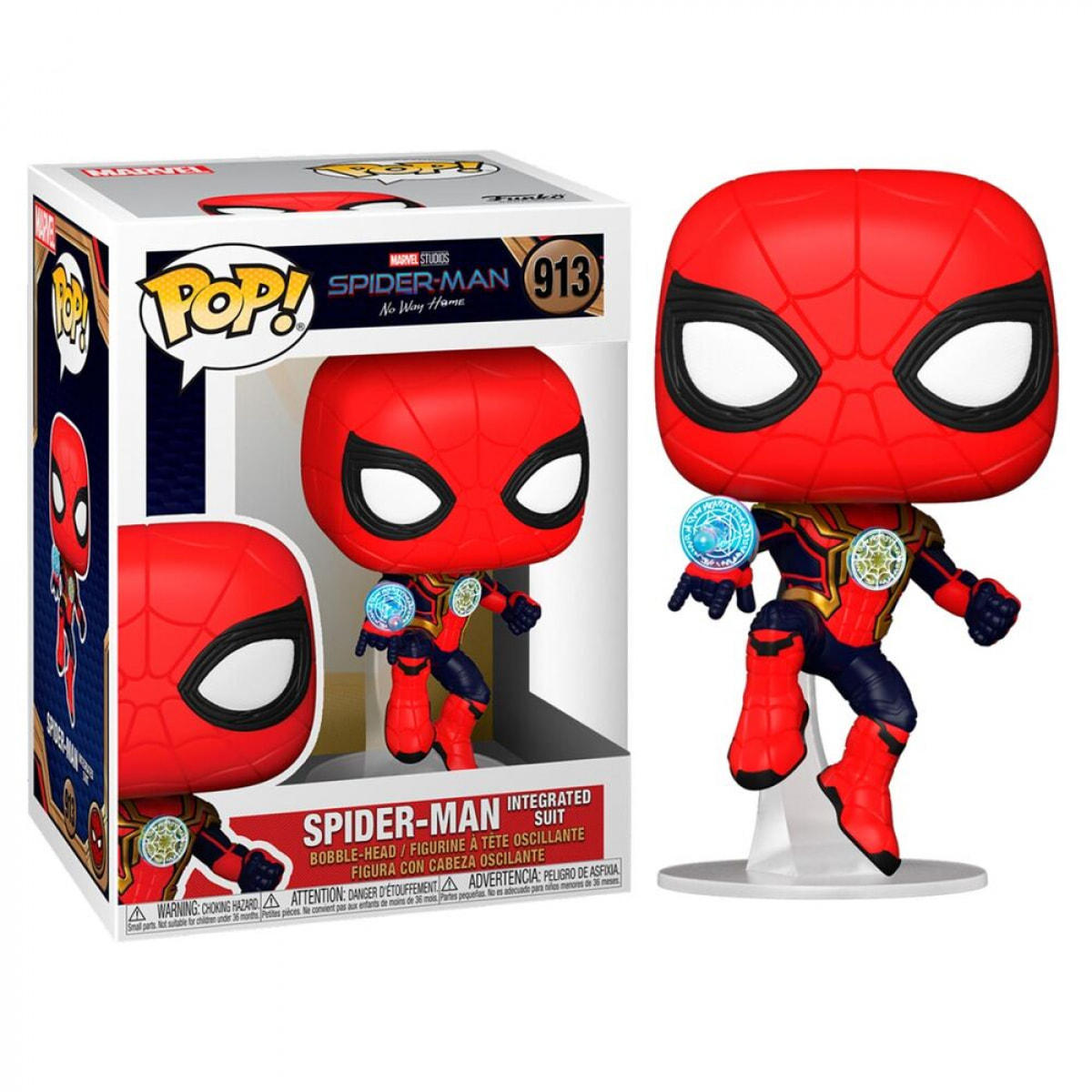 Marvel Spider-Man Funko POP Vinile Figura Spider-man Tuta Integrata