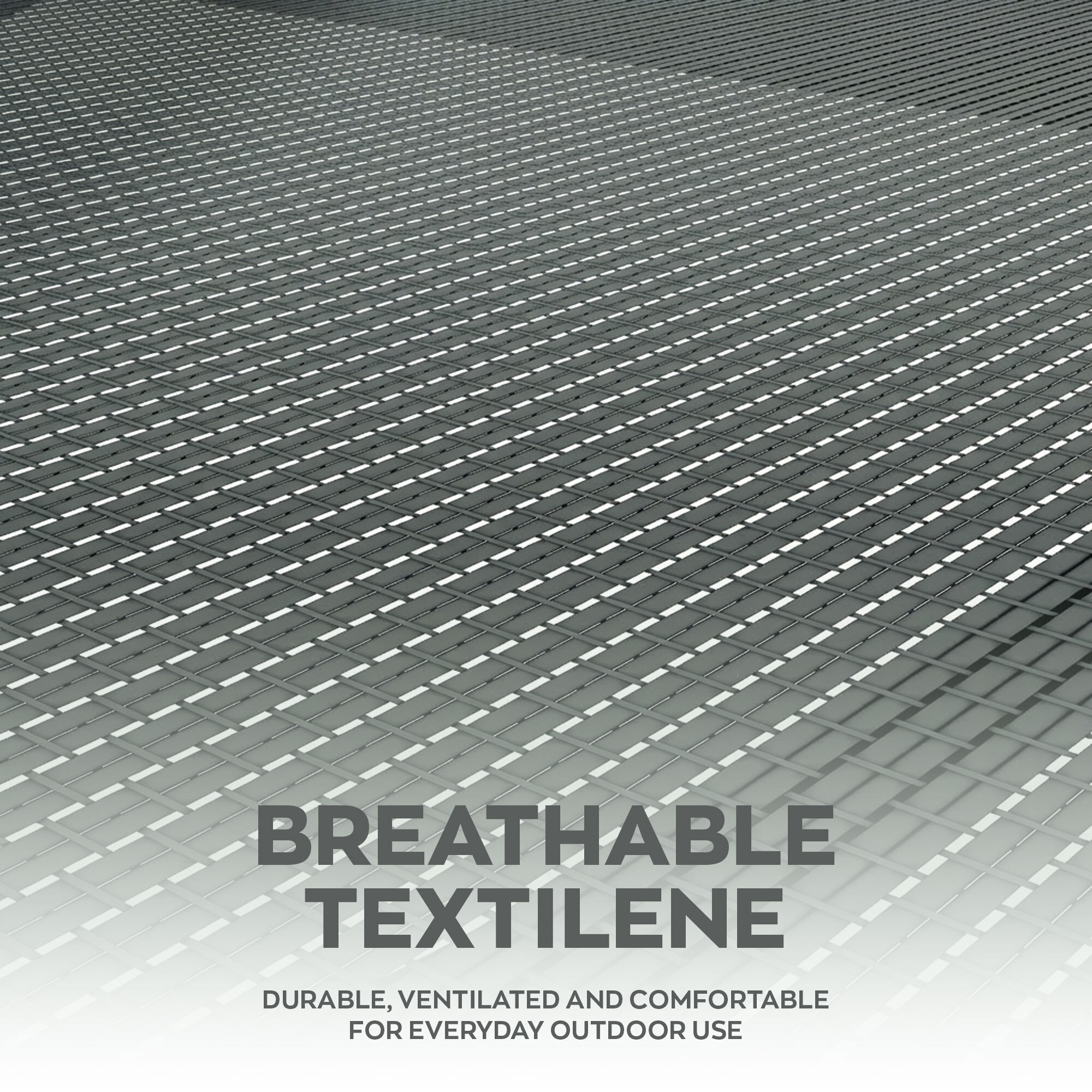 Nilo - Lettino Prendisole da Giardino Mare Piscina 192x55x30 cm in Alluminio e Textilene Antracite