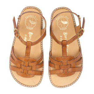 SANDALIA BAREFOOT PIEL CHETTO CUERO