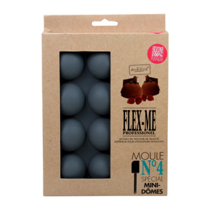 Plaque moules pour 12 dômes en silicone