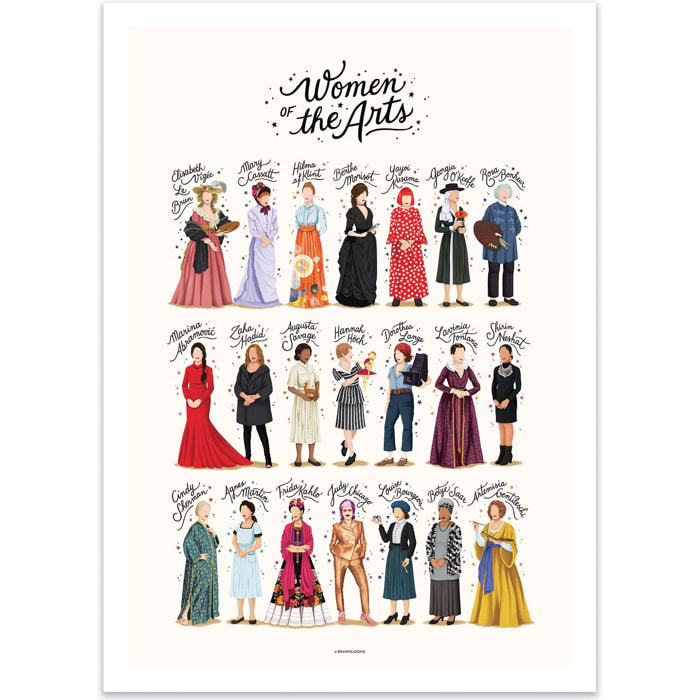Affiche - Women of the arts - Nour Tohme