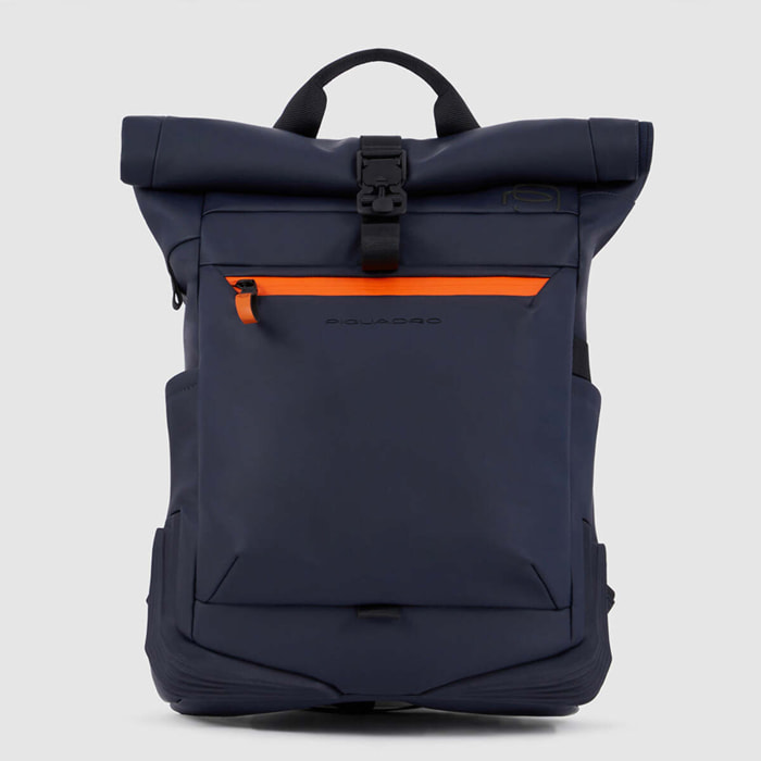 Piquadro Zaino roll-top resistente all'acqua porta pc 15,6"