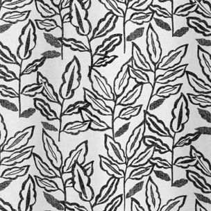 Rideau à oeillets en coton recyclé Chambray - Ecru