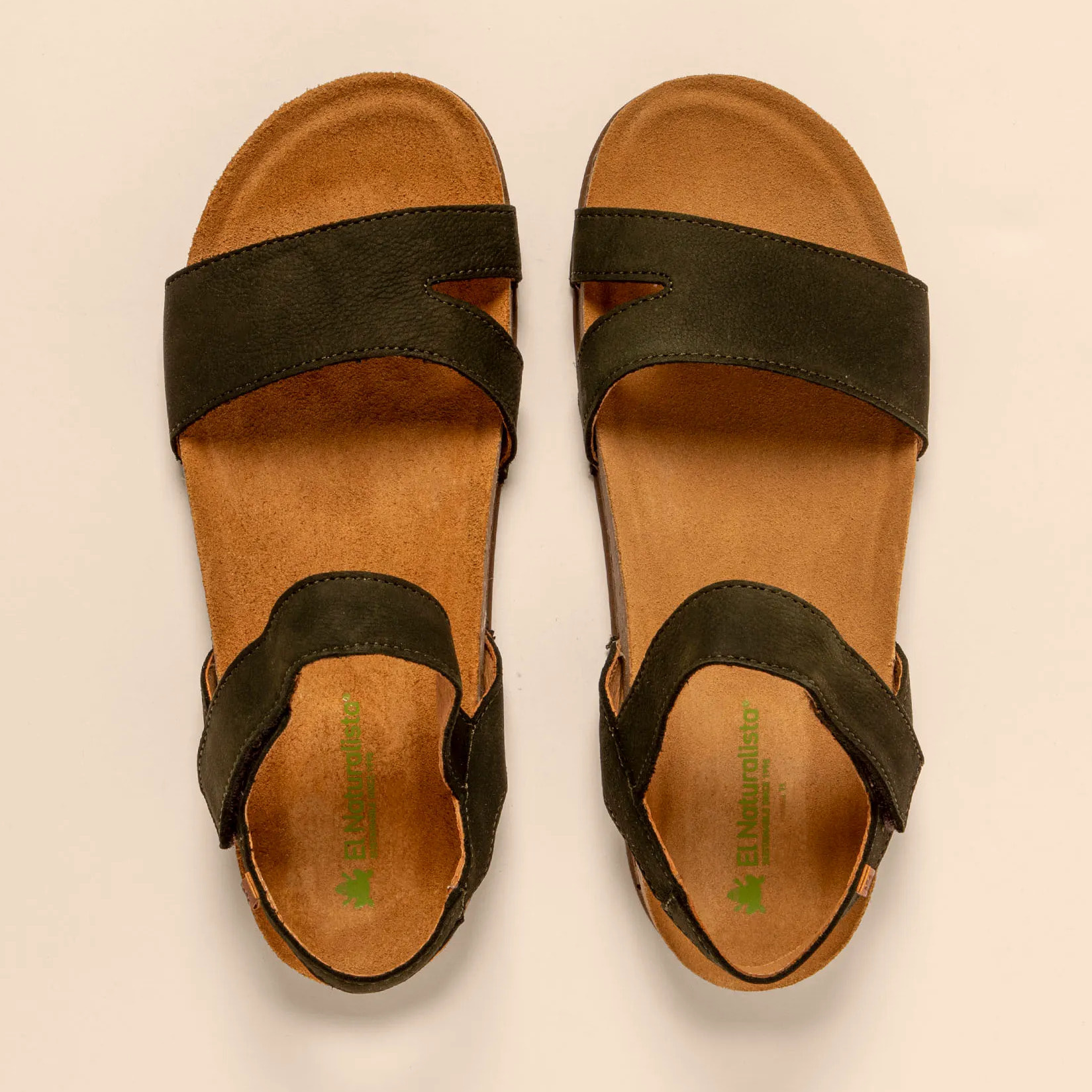 Sandalias N5790 NOBUCK LAVADO KAKI / BALANCE color Kaki