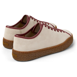 Sneakers - CAMPER Peu Terreno - Beige - Pelle scamosciata