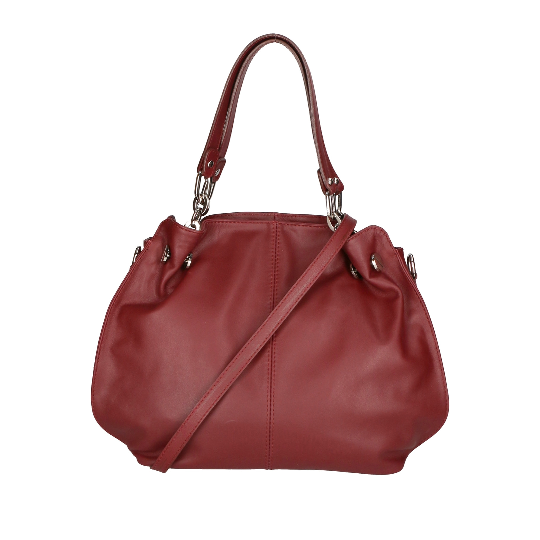 Borsa a mano da donna Made in Italy - Modello Ereba - 100% pelle - 38.0 x 30.0 x 12.0 cm