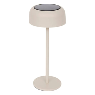 Lampe Bolty solaire argile H30cm
