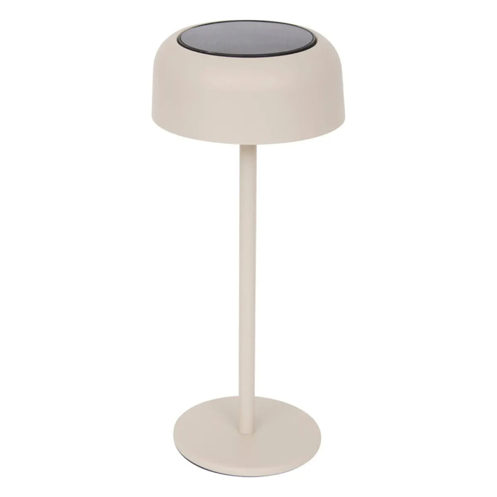 Lampe Bolty solaire argile H30cm