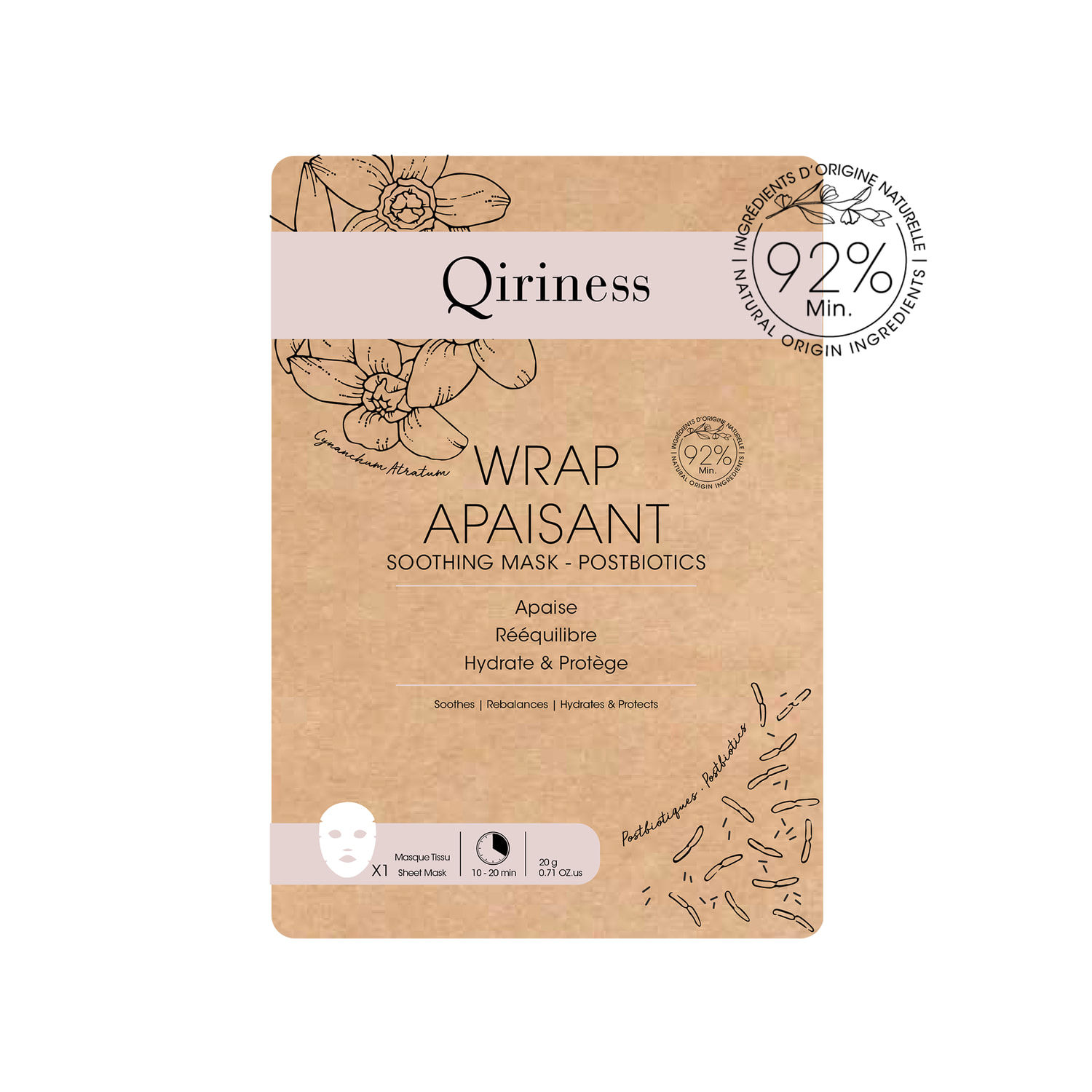 Wrap Apaisant - Masque Tissu