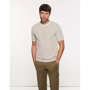 Camiseta Manga Corta Off White - Ohio