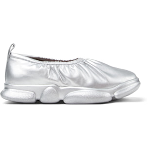 Bailarinas - CAMPER Karst - Gris - Cuero liso