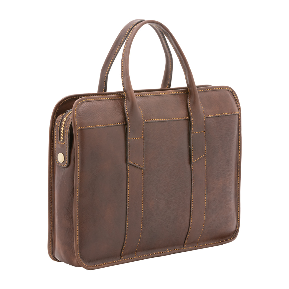 Borsa a mano  unisex In Vera pelle Made in Italy 40x30x8 cm