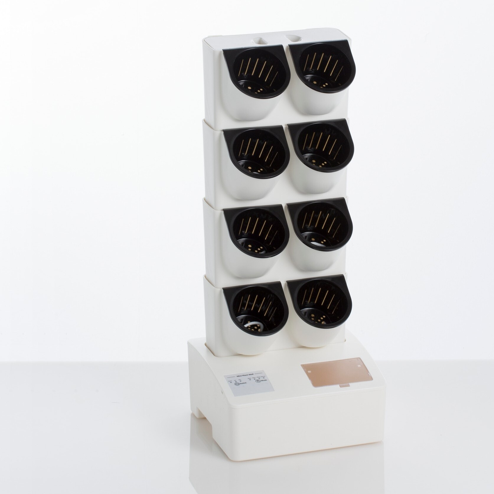 Objet de décoration Tomasucci BUSH-8, en polypropylène, blanc, 26 × 24 × 63,5 cm