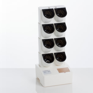 Objet de décoration Tomasucci BUSH-8, en polypropylène, blanc, 26 × 24 × 63,5 cm