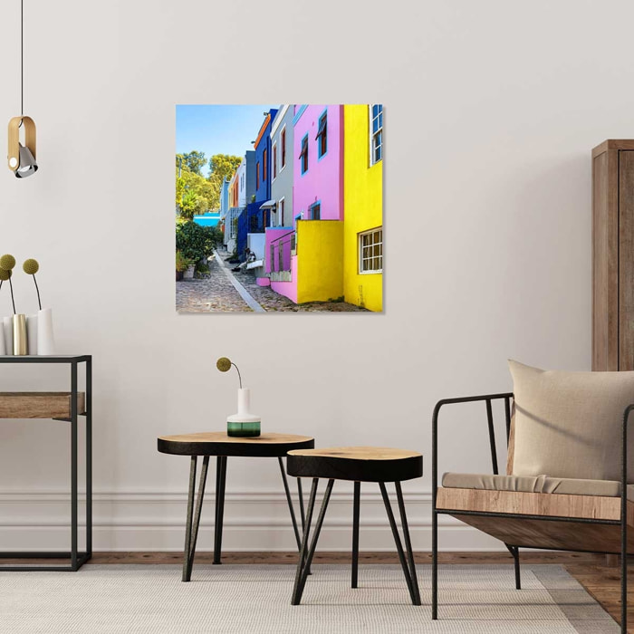 Tableau carré bo kaap Tableau plexiglas