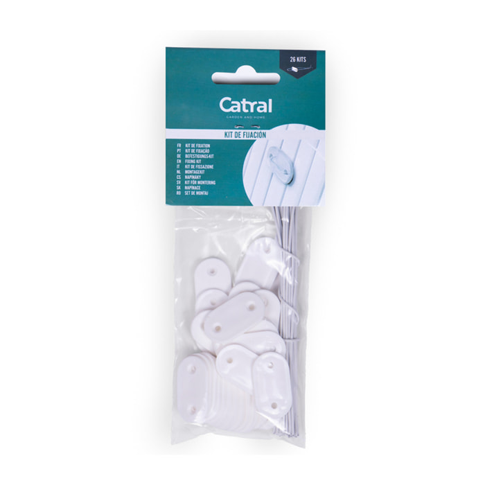 Kit Fijación Blanco