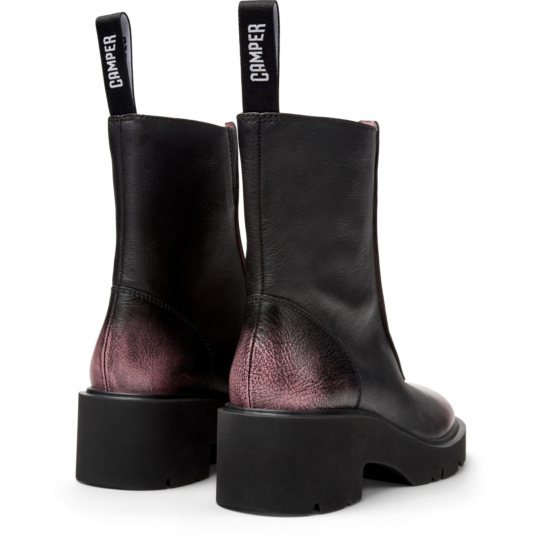 Botines - CAMPER Milah - Multicolor - Cuero liso