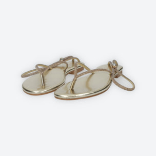 Sandali Donna Tata Italia Dorato