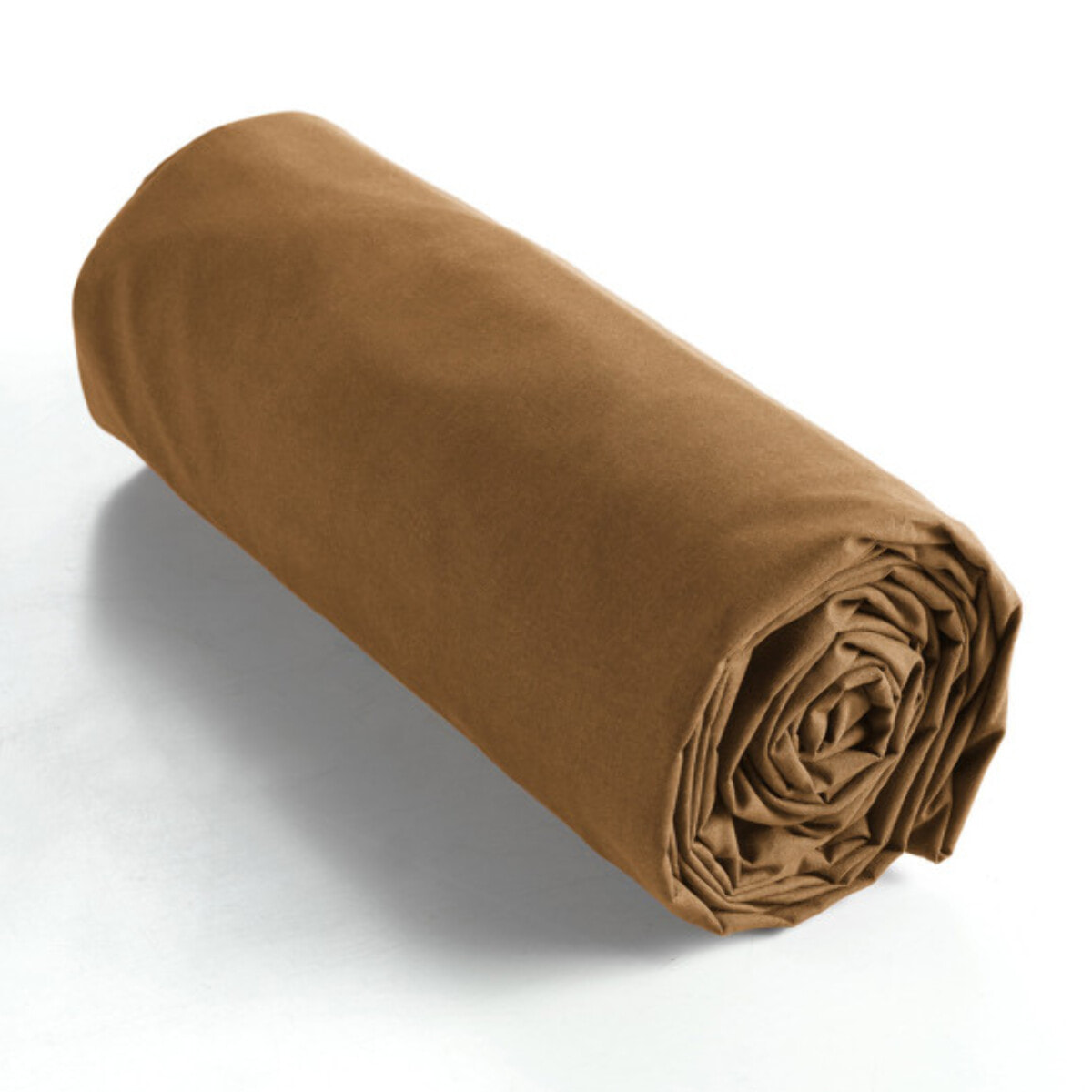 Drap housse 180 x 200 cm en coton avec bonnet H. 30 cm - AMBRE