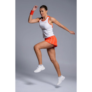 Camiseta Tirantes Mujer TEAM Blanco/Rojo