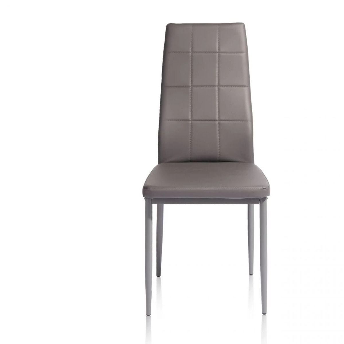 Pack 4 sillas de comedor Laia Gris oscuro