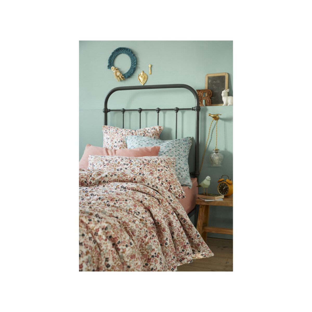 Lot 2 Taies d'oreiller en gaze de coton 60 x 60 cm - CAPUCINE