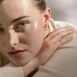 Pendientes Lux by Lux acabados oro amarillo 18k