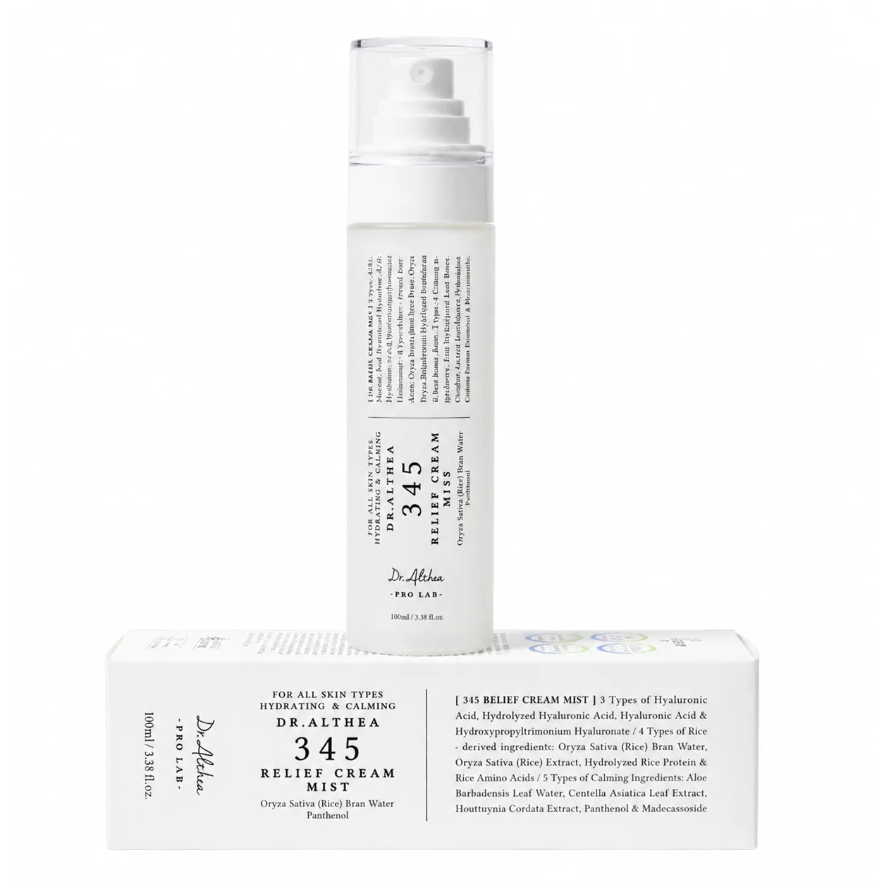 Bruma facial 345 Relief Cream Mist Dr. Althea 100 ml