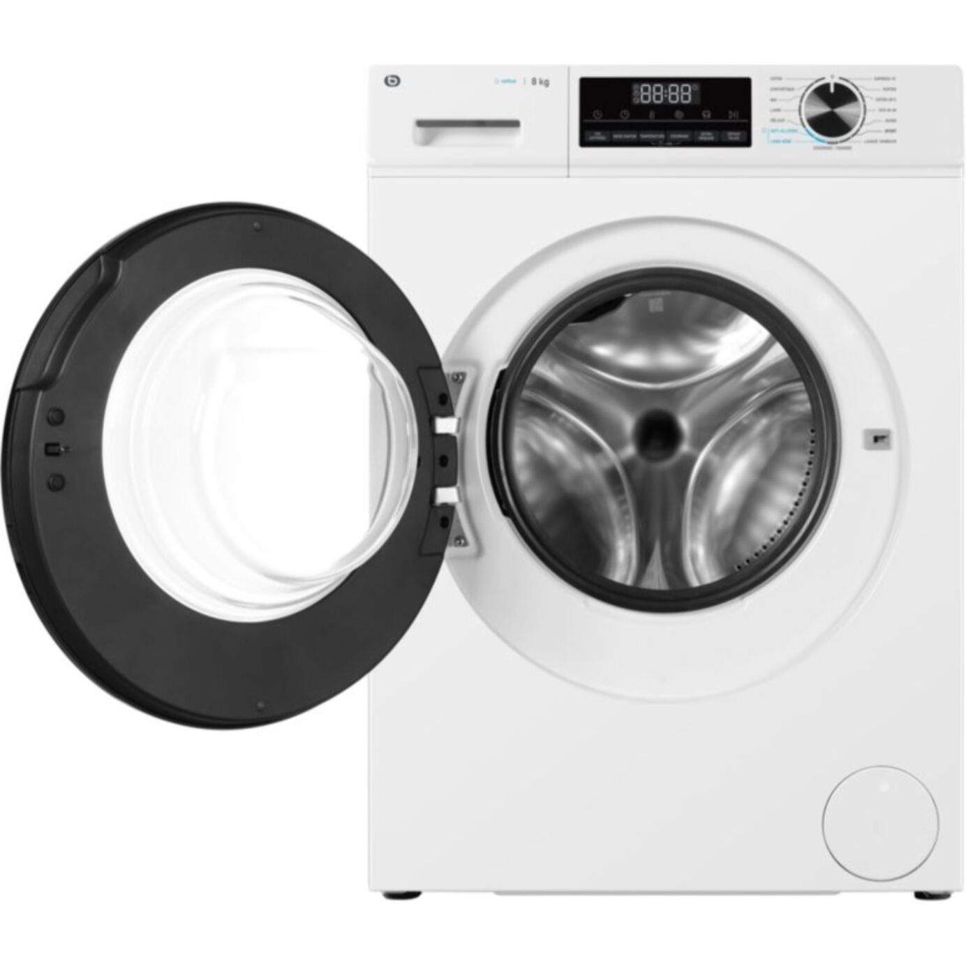 Lave linge hublot ESSENTIELB ELF814-5b - 8 kg - 1400 tr/min - Classe A - Moteur induction