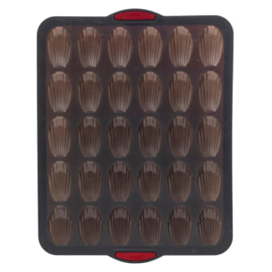 Moule 30 madeleines silicone- Noirrouge Silitop