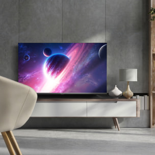 Smart TV 50 pulgadas Qled 4K Hey Google Official Assistant con control por voz. Televisor Android 14 - TD Systems M50K21GLQ