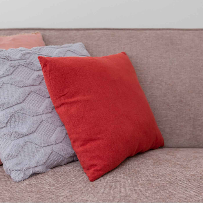 Coussin aristeo rouge