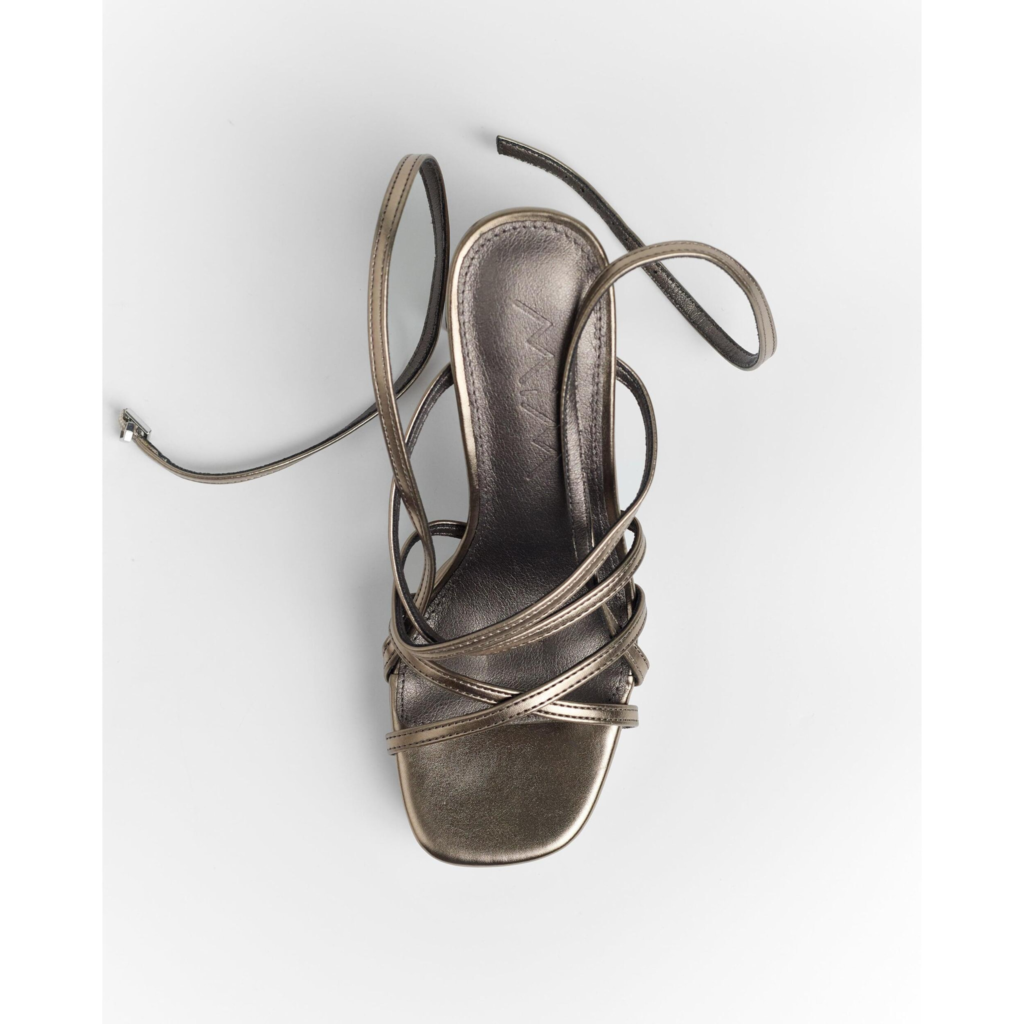 Sandalias de tacón - Nori Metalizado - 11 cm