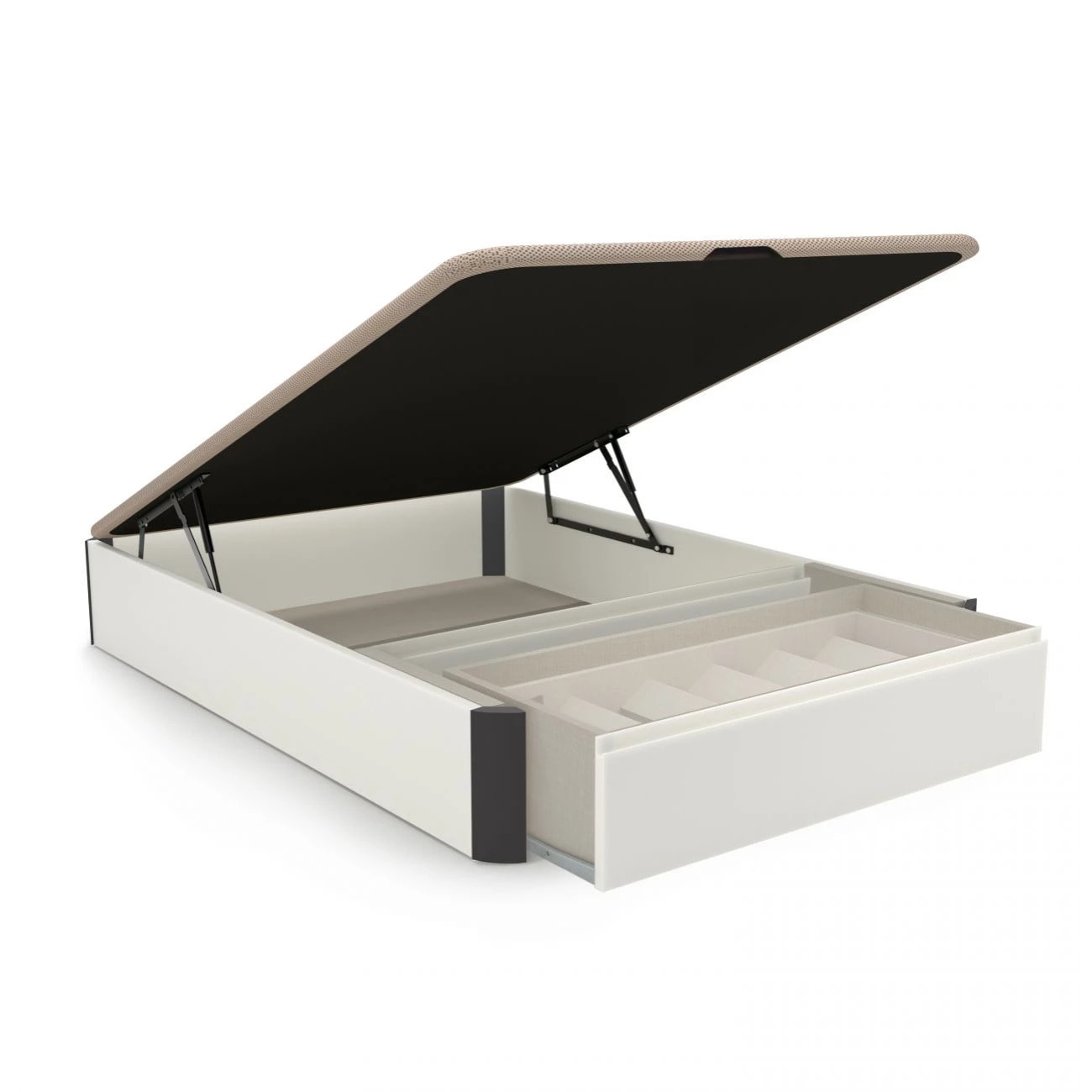 Canapé Luxury Premium 3D Blanco - Grafito