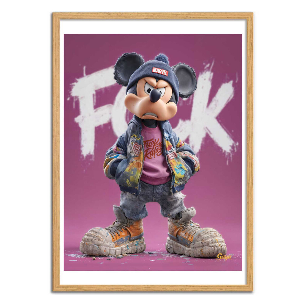 Affiche - Mouse Team Z - Georges