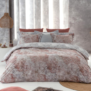 Housse de couette OBA en coton percale - gris - vendue seule