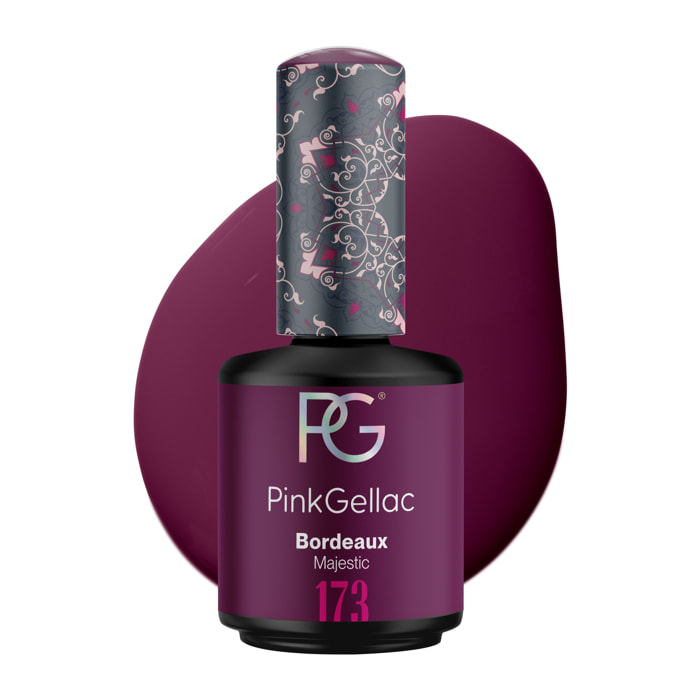 Vernis semi-permanent - 173 Bordeaux - 15 ml