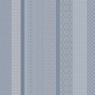 Nappe pur coton enduit motif jacquard gris Mille bastides charbon